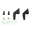 Aluminum Main Blade Grip Arm (New Design) Black Matte