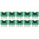  Gold connector • MULTIPLEX • 10 plugs