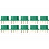 Gold connector • MULTIPLEX • 10 sockets