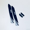 2ª Mano - Main Rotor Blades + Tail Rotor Blade Set