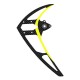  Carbon vertical fin w ball bearing, yellow, LOGO 550