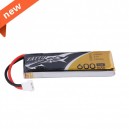  Tattu 600mAh 3.7V 30C 1S1P Lipo Battery Pack with Molex Plug(1 pcs/pack)