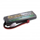 Gens ace bashing series 4000mAh 2S1P 7.4V 50C HardCase 8 car Lipo Battery pack with T-plug
