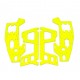 Fusuno Neon Yellow Fiberglass Frame Set - Trex 450 Sport