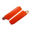  112mm Neon Orange Extreme Tail Rotor Blades - 700 Size