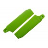 84.5mm Neon Lime Extreme Edition Tail Rotor Blades - 550 Size