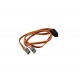 YUKI MODEL servo extention cable gold connector UNI 15cm 2 pieces