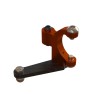 OXY3 CNC Alu Tail Bell Crank, Orange 