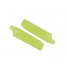 KBDD 84.5mm Neon Lime Extreme Edition Tail Rotor Blades - 550 Size