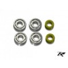 Anti rotation arm bearings 