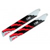 ZEAL Carbon fiber main blades 138mm Energy (Neon Orange)