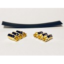 Castle Creations 6.5mm Gold Bullet Connectors