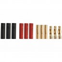 Gold connector Ø3.0mm 3 pairs