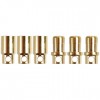 Gold connector Ø8.0mm 3 pairs