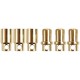 Gold connector Ø8.0mm 3 pairs