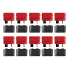 Gold connector Deans Ultra Plug with insulating cap 10 sockets