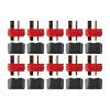 Gold connector Deans Ultra Plug with insulating cap 10 plugs