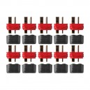 Gold connector Deans Ultra Plug with insulating cap 10 plugs