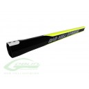Carbon Fiber Tail Boom Yellow/Black - Goblin 500 Sport 