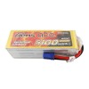 Gens ace 5100mAh 80C 22.2V 6S1P Lipo Battery Pack with EC5 plug