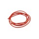 Silicone cable 0.75mm² x 1000mm AWG18 black