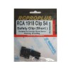 RCProPlus Servo Clip Short (4 pcs for standard servo plugs)