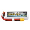 Gens ace Soaring 2200mAh 11.1V 30C 3S1P Lipo Battery Pack with XT60 Plug