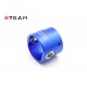 AK700 TAIL GEAR BOX/BLUE AK7129L