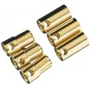 Castle Creations 6.5mm Gold Bullet Connectors