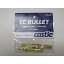 Castle Creations 5.5mm Gold Bullet Connectors