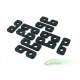 Carbon Fibre Servo Spacer (10pcs)