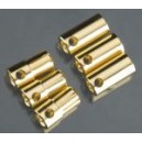 Castle Creations 8.0mm Gold Bullet Connectors