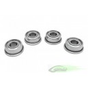 ABEC-5 Flanged Bearing 03x07x3 (4pcs)