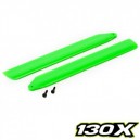 Hi-Performance Main Rotor Blade Set Green