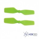 KBDD Extreme Edition MCPX Neon Lime Tail Rotor 
