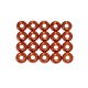 Frame C Washers M2.5 - Orange - 20pcs 