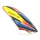 Fusuno Thunder Storm Airbrush Fiberglass Canopy - Velocity 50