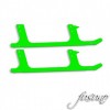 FUSUNO G10 Neon Green 2mm Low Profile Landing Gear (2pcs) - Goblin 700