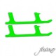 FUSUNO G10 Neon Green 2mm Low Profile Landing Gear (2pcs) - Goblin 700