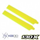 KBDD Extreme Edition 130X Main Blades Neon Yellow 