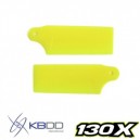 KBDD Extreme Edition 130X Tail Blade Neon Yellow 