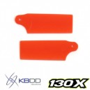 KBDD Extreme Edition 130X Tail Blade Neon Orange 