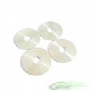 Aluminum Blade Washer &Oslash;5 x &Oslash;22 x 1 (4pcs)