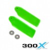 Tail Rotor Blade Set Green