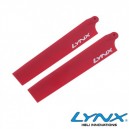 Lynx Heli Innovations Plastic Main Blade 105 mm MCPX Red 