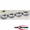 Wheelnut 17mm silver self-locking (4)