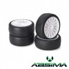 Wheel Set Onroad 15 Spoke / Slick white 1:10 (4ud.)