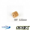 Xtreme Productions Motor Pinion 13T 1.5mm hole, 0.4M 130X