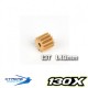 Xtreme Productions Motor Pinion 13T 1.5mm hole, 0.4M 130X
