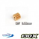 Xtreme Productions Motor Pinion 12T 1.5mm hole, 0.4M 130X